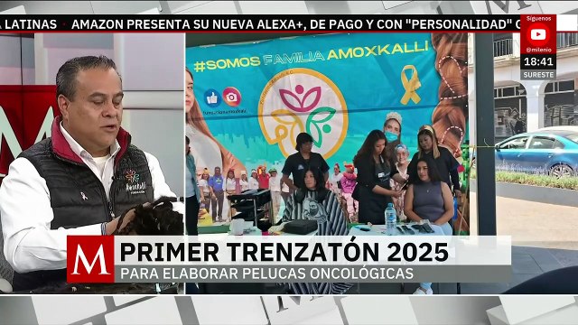 Fundación Amoxkalli organiza el primer 'trenzatón' para apoyar a mujeres y niñas con cáncer en CdMx