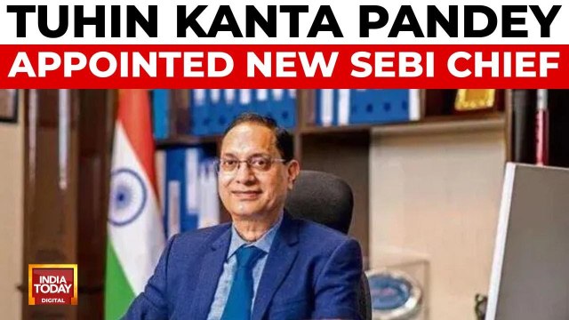 Tuhin Kanta Pandey takes over as SEBI's new chairperson for three years