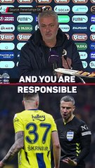 What Mourinho said to prompt a 4-GAME ban