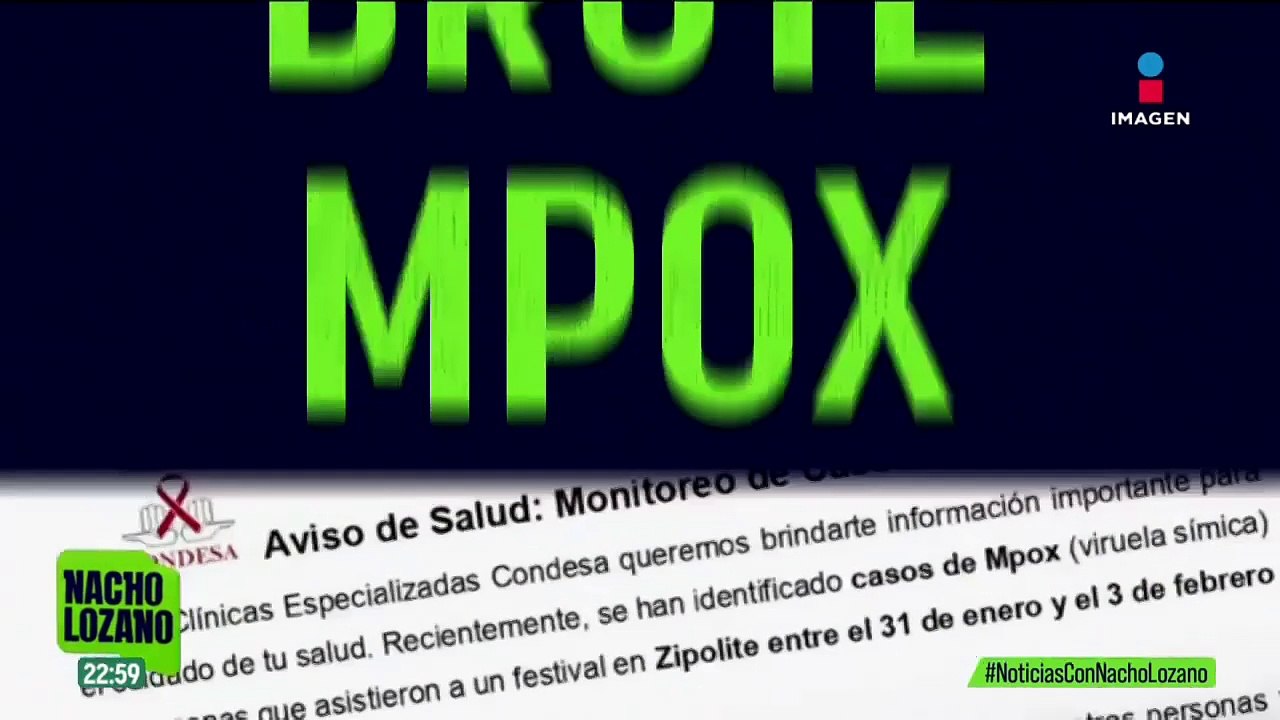 Clínica Condesa en la CDMX alertó sobre un posible brote de Mpox