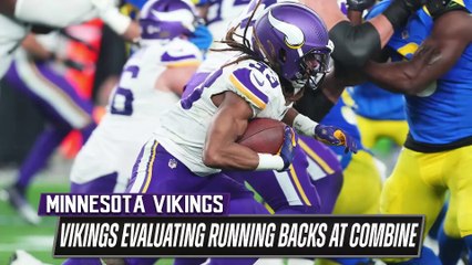 The Minnesota Vikings are going to RELOAD their RB room in the 2025 NFL Draft!