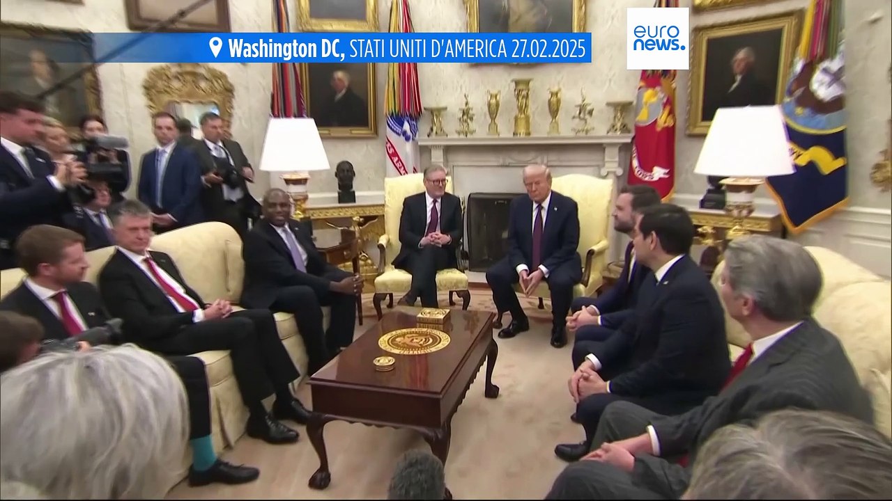 Ucraina, Trump a Starmer: "Fatti progressi per porre fine alla guerra"