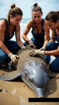 🐋 EPIC Whale Rescue! Team Scrubs Giant Barnacle-Covered Whale 🧼✨