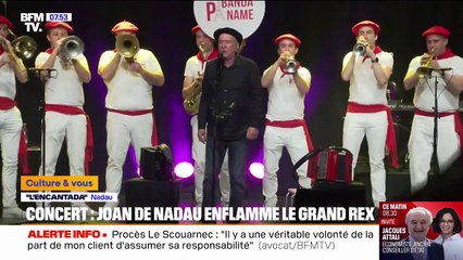 Un concert événement de Joan de Nadau s'est tenu au Grand Rex à Paris ce jeudi soir