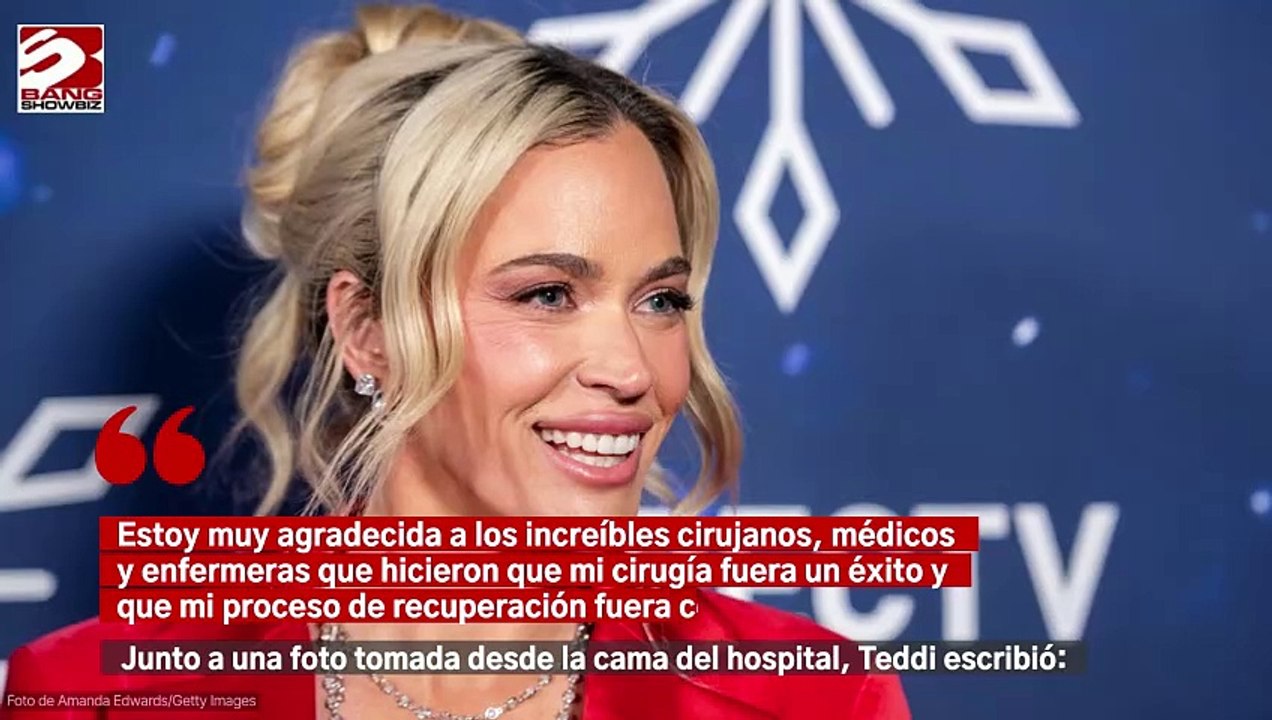 Teddi Mellencamp sigue luchando por recuperar su salud