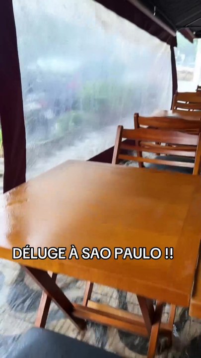Le deluge à Sao Paulo !! 🌧️