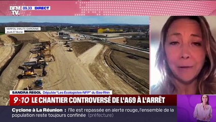 A69: "Ce qui est en jeu c'est comment on construit pour ne pas hypothéquer notre avenir", estime Sandra Regol