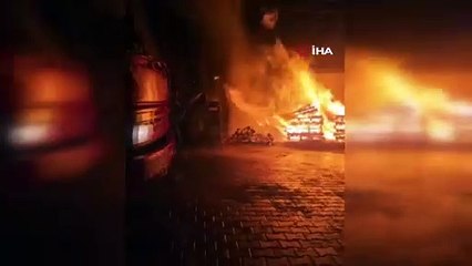 Manavgat’ta elektrik tellerinden çıkan kıvılcımlar yangına neden oldu