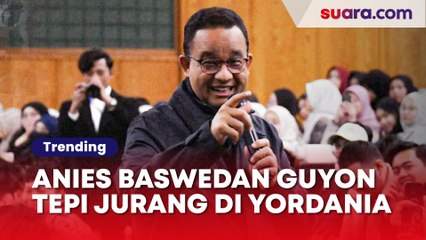 Guyon Tepi Jurang Anies Baswedan di Depan Mahasiswa Yordania: Bahas Wapres sampai MK