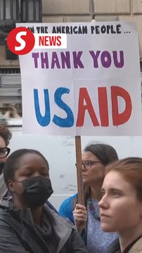 USAID workers say goodbye to headquaters as Trump drastically cuts foreign aid