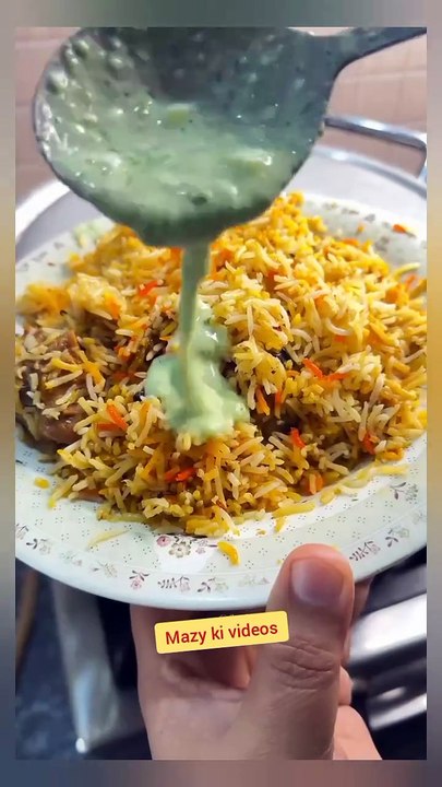 Chicken Biryani's fun recipe
