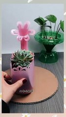 Laundry detergent bottle Turn waste into treasure do flowerpot