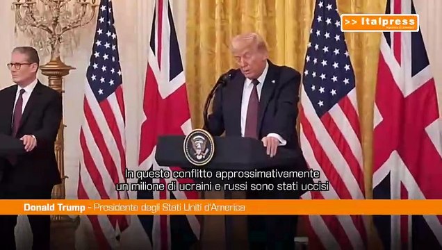 Ucraina, Trump Fatti progressi per porre fine alla guerra