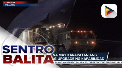 Pamahalaan, iginiit na hindi aalisin ang Typhon Missile system ng U.S.; NSC, iginiit na may karapatan ang Pilipinas na mag-upgrade ng kapabilidad