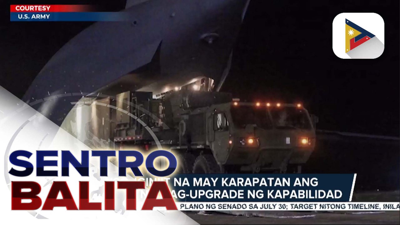 Pamahalaan, iginiit na hindi aalisin ang Typhon Missile system ng U.S.; NSC, iginiit na may karapatan ang Pilipinas na mag-upgrade ng kapabilidad