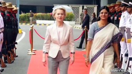 Von der Leyen in India incontra Modi e cerca nuove alleanze