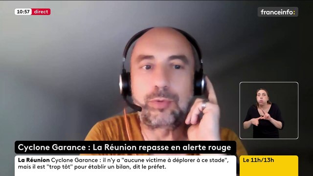Regardez les images impressionnantes du cyclone Garance qui frappe La Réunion, repassée en alerte rouge après la levée de l’alerte violette - VIDEO