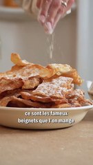 Les bugnes Lyonnaises -  Les recettes de François-Régis Gaudry