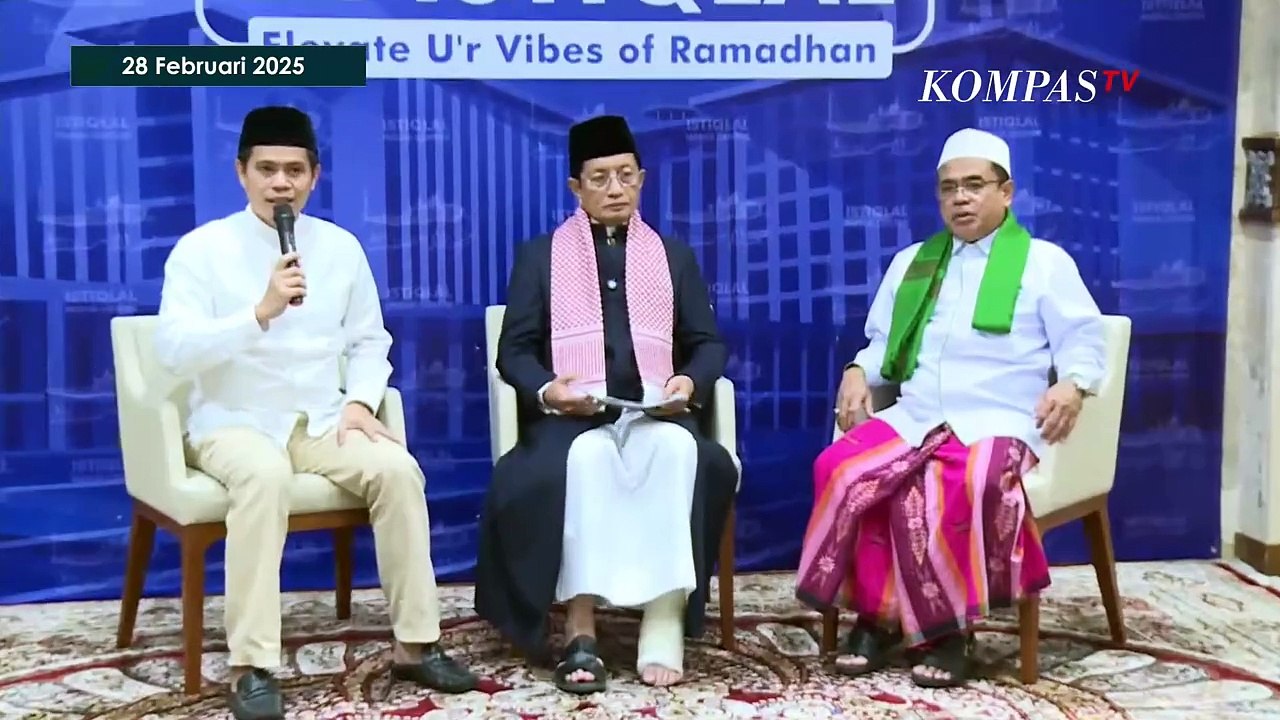 [FULL] Menag Nasaruddin Ungkap Kemungkinan Awal Ramadan 2025 Pemerintah & Muhammadiyah Sama