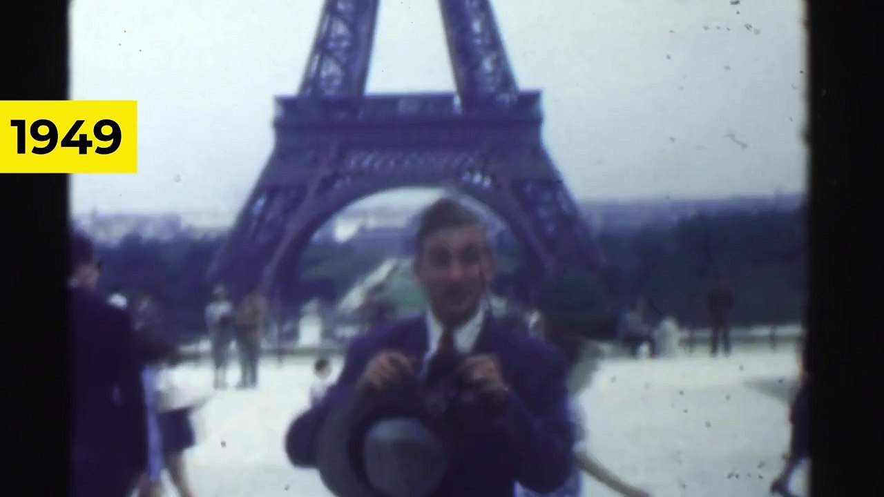 Video LA TORRE EIFFEL AYER Y HOY