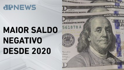 Contas externas têm déficit de US$ 8,65 bilhões