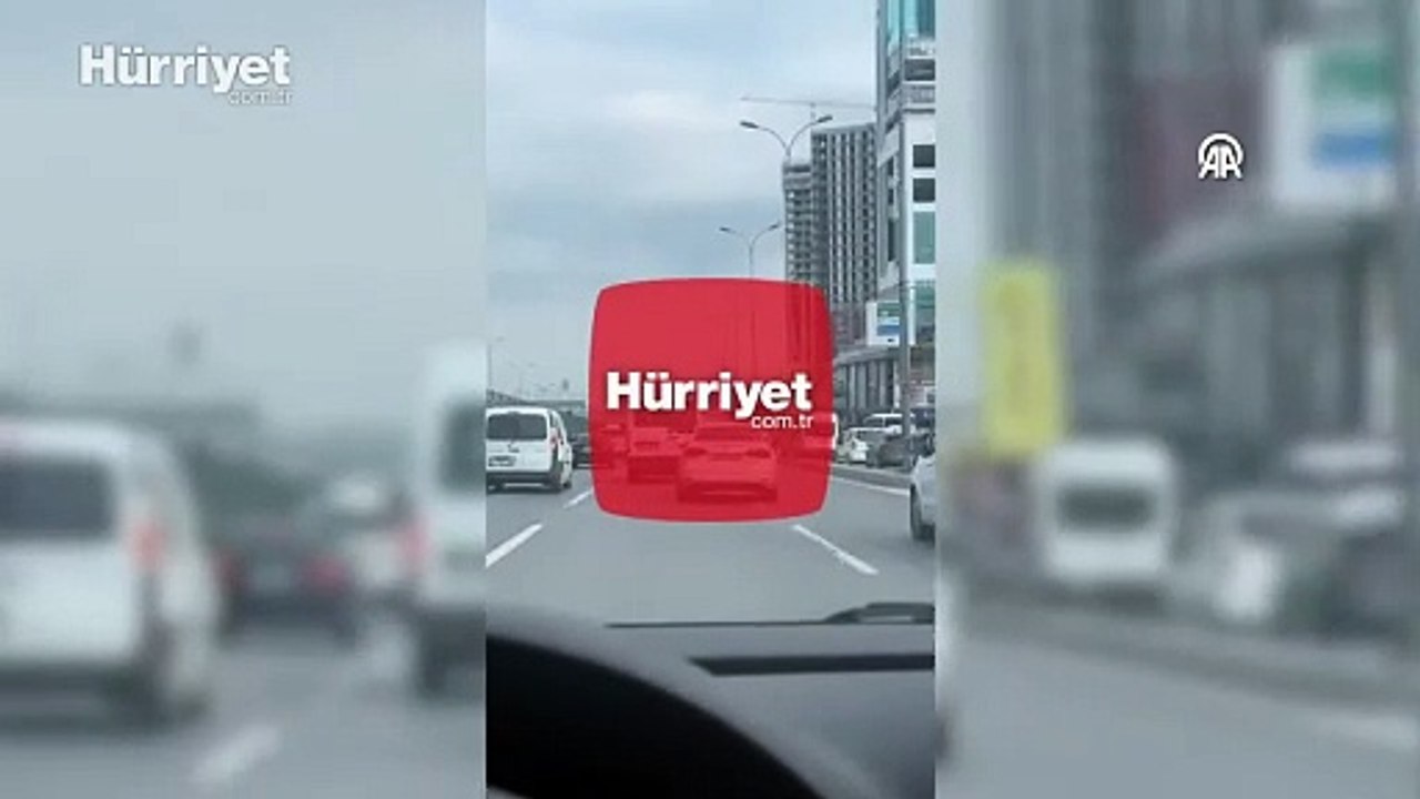 Beylikdüzü'nde makas atan sürücüye para cezası kesildi