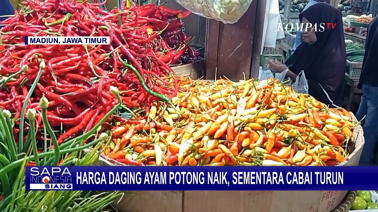 Jelang Ramadan, Harga Daging Ayam di Madiun Nai...