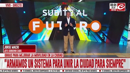 Jorge Macri anuncia la construcción de una nueva linea de subte