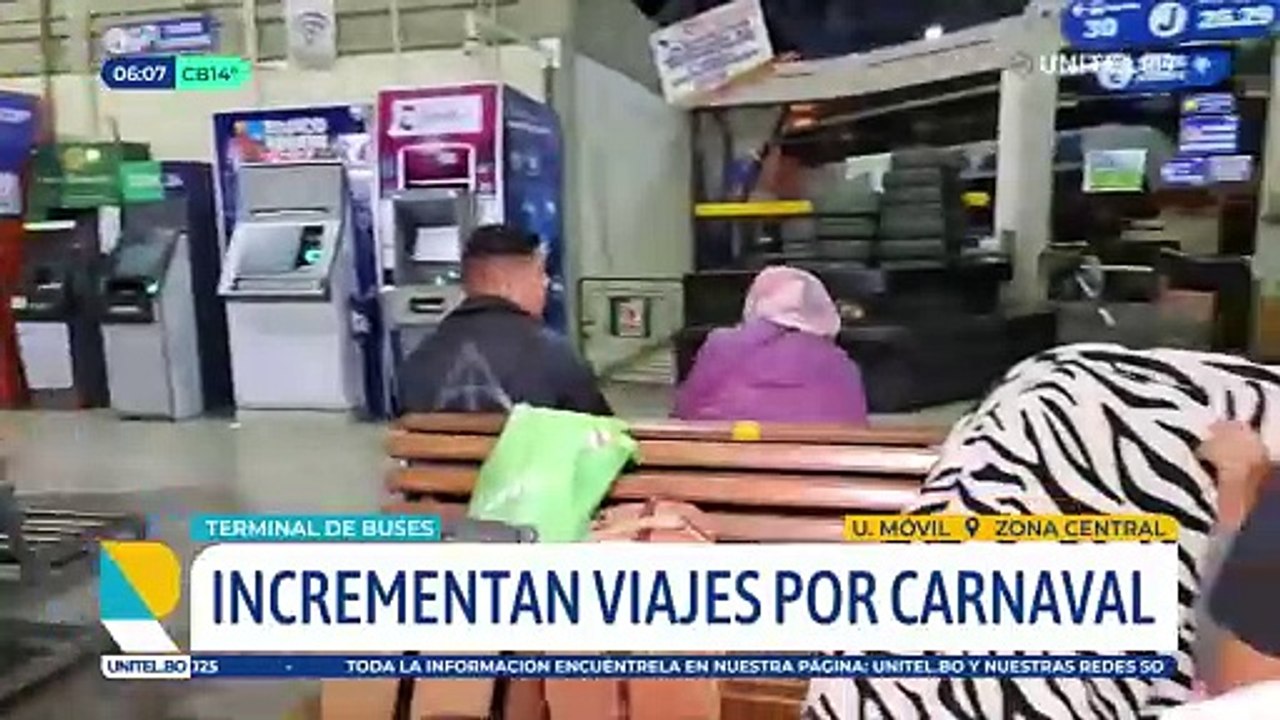 Sube la demanda de viajes por el feriado de Carnaval, los destinos más buscados son Oruro y Tarija