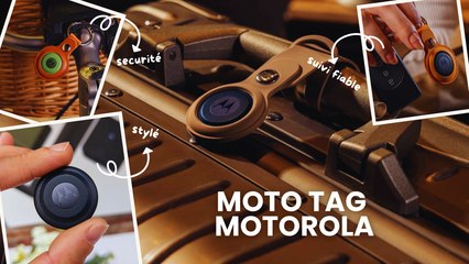 MOTO TAG DE MOTOROLA :  AUSSI BON QUE LE AIRTAG ?