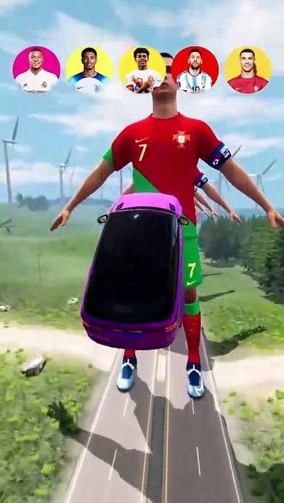 Car jump Ronaldo game #cargame #viralvideo #love #facebook #triwwer #free #short