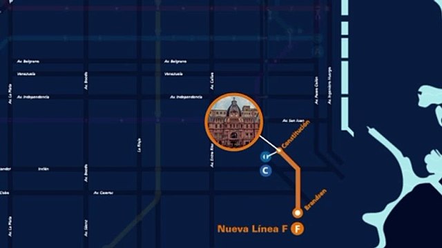 Jorge Macri anunció la construcción de la Línea F del subte en la Ciudad: cuál será su recorrido