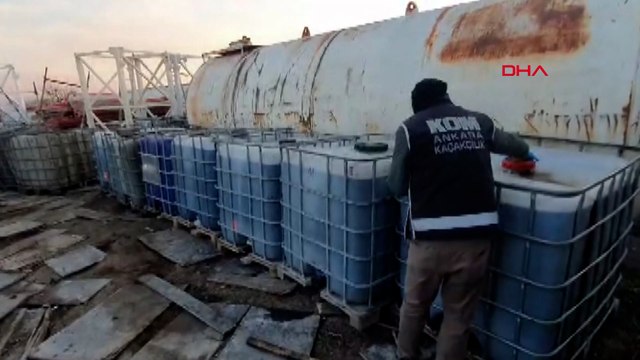 Tam 185 bin litre, milyonlarca lira değerinde: Gözaltılar var