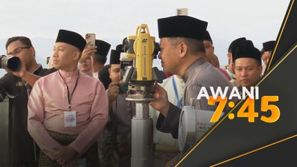 Proses melihat anak bulan selesai seluruh negara