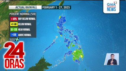 Maraming lugar ang nakaranas ng mas mataas sa karaniwang dami ng ulan ngayong Pebrero, ayon sa PAGASA | 24 Oras