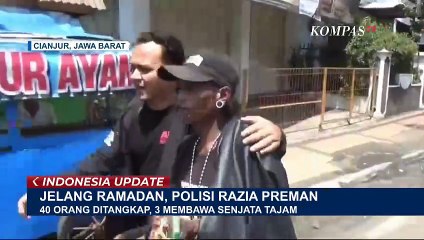 Polisi Gelar Razia Preman dan Gerebek Judi Sabung Ayam | PERSIAPAN RAMADAN