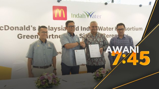 McDonald’s Malaysia jalin kerjasama dengan IWK, tingkat pengurusan sisa gris