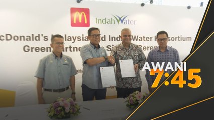 McDonald’s Malaysia jalin kerjasama dengan IWK, tingkat pengurusan sisa gris