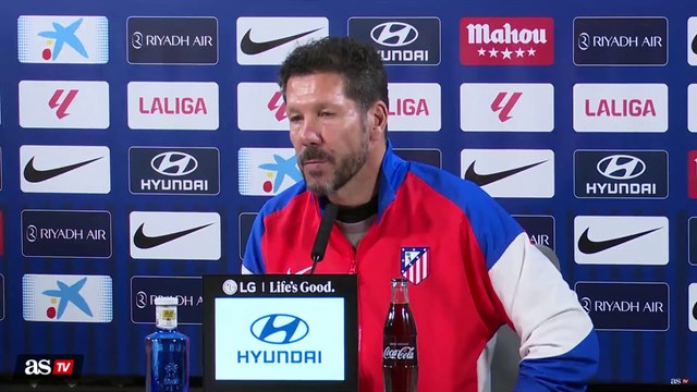 Rueda de prensa completa Simeone previa al Atlético de Madrid - Athletic Club | LaLiga EA Sports