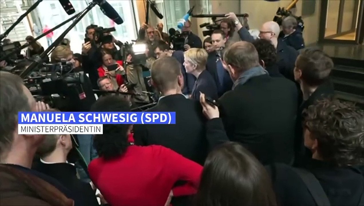 Schwesig zu sondierungen: "alle müssen sich zusammenraufen und bewegen"