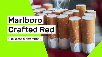 Marlboro Crafted Red : quelle est la différence ?