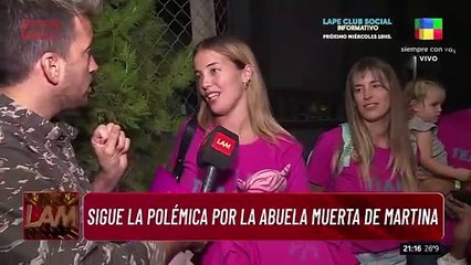 "Cuando salga, le contaremos...": la familia de Martina y la razón por la que aun no le informaron de la muerte de su abuela