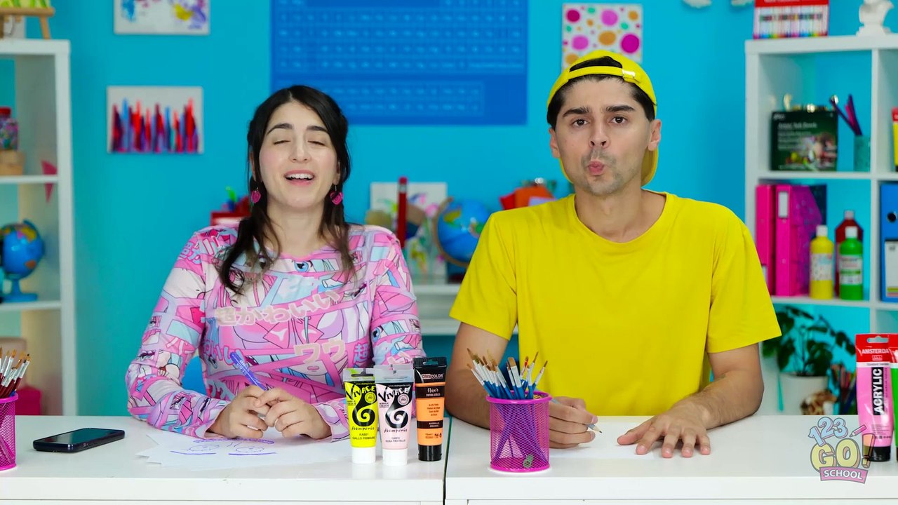 RICH vs. POOR ART TRICKS || Creative DIY School Supplies! Funny Moments by 123 GO SCHOOL