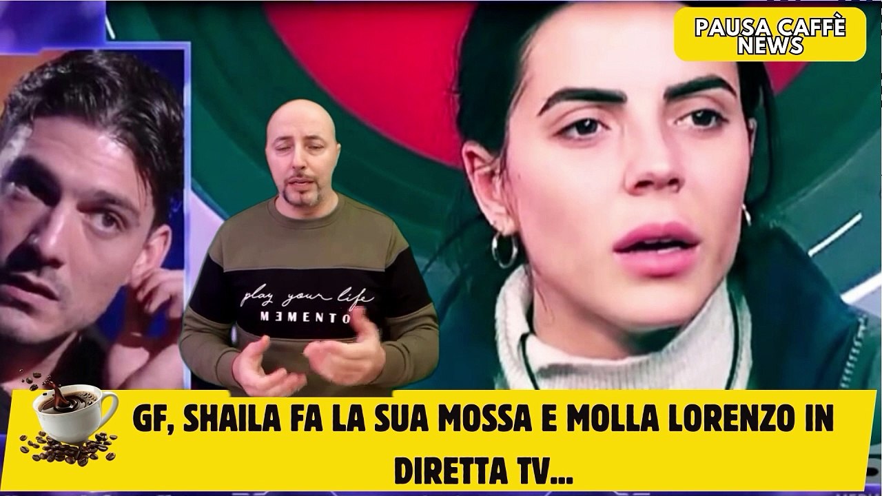 GF, Shaila fa la sua mossa e molla Lorenzo in diretta tv...