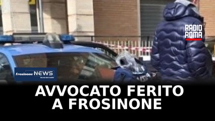 Frosinone, avvocato ferito in via Marittima è escluso l'accoltellamento