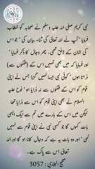 Daily Hadees | Hadees Sharif | Sahih Bukhari 3057 || Daily Blink #shorts #hadees #hadith