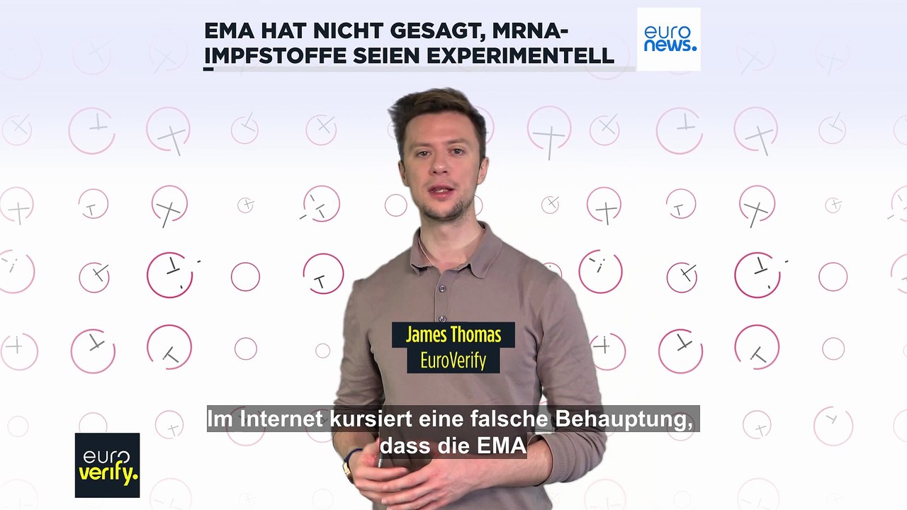 Irreführende Behauptung: EMA hat mRNA-Impfstoffe nicht als 'experimentell' bezeichnet