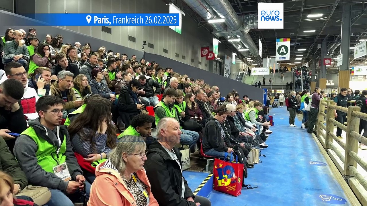 Landwirtschaftsmesse in Paris: Landwirte besorgt über die Zukunft des Agrarsektors