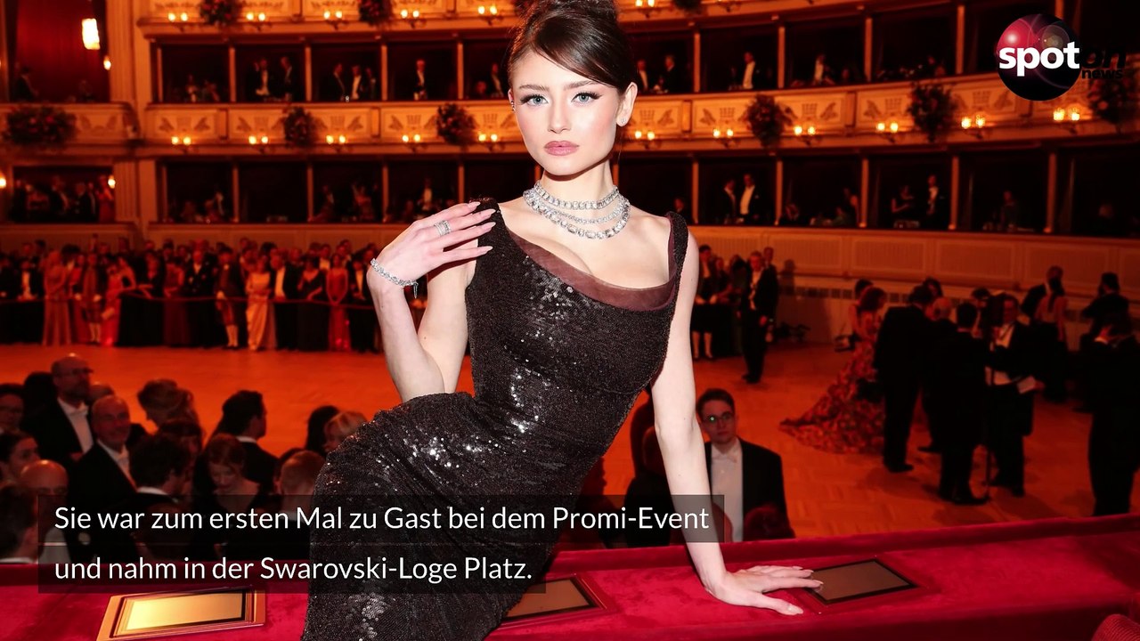 Leni Klum verzaubert in funkelnder Traumrobe beim 67. Wiener Opernball