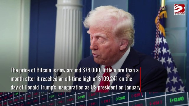 Price of Bitcoin plunges again as crypto market reels from shocks